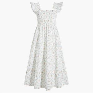 Hill House Home Ellie Nap Dress Pastel Trellis